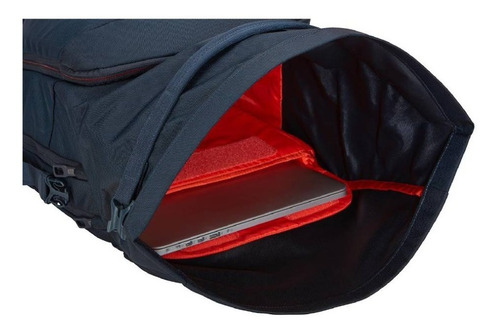 Mochila Thule Subterra 34l Mineral Blue Diseño de la tela Lisa