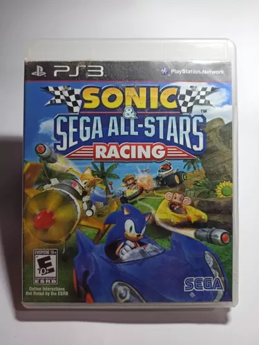 Jogo PS3 Sonic All Stars Racing Transformed Lacrado - Black Games