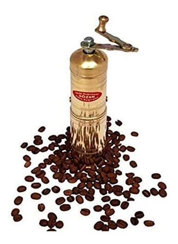 Molinillo De Cafe De Laton Manual De 7 Pulgadas Sozen  Mol