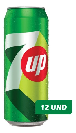 7 Up Lata 355ml Pack 12und