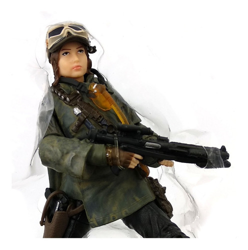 Jyn Erso Figura Star Wars Black Series Eadu Deluxe Rogue One