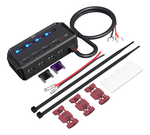 Soporte De Caja De Fusibles De Hoja Bloque De Fusibles 12v