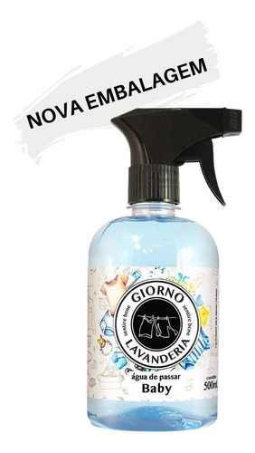 Imagem 2 de 8 de Água Perfumada Para Tecidos Aroma Baby Giorno Casa 500 Ml