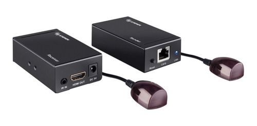 Imagen 1 de 2 de Extensor Hdmi Y De Cr Por Cable Cat 6 De 40m | 208-187