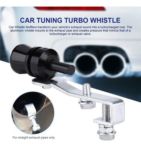 Silbato Turbo De Coche De 2 Piezas, Simulador De Sonido