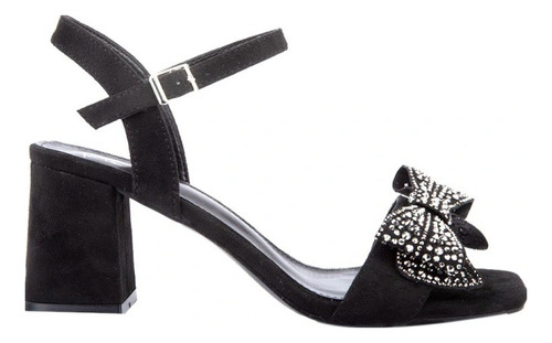 Zapatilla Fiesta Moño Con Brillos