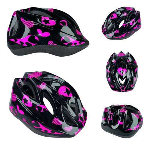 Casco De Patinaje Ciclismo Ajustable 52cm A 60cm Aerodynamic