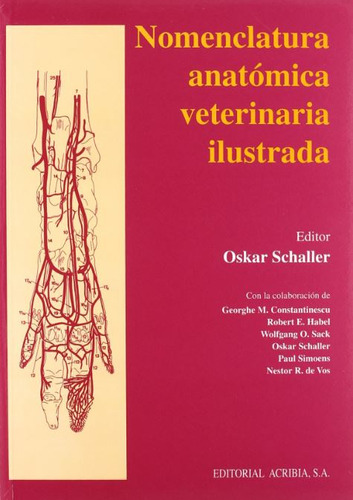 Nomenclatura Anatomica Veterinaria Ilustrada - Schaller