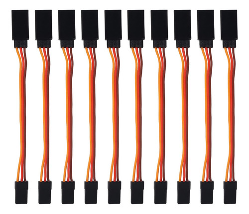Aceirmc 10pcs 3-pin Servo Extensión Cable Cable Hembra A Mac