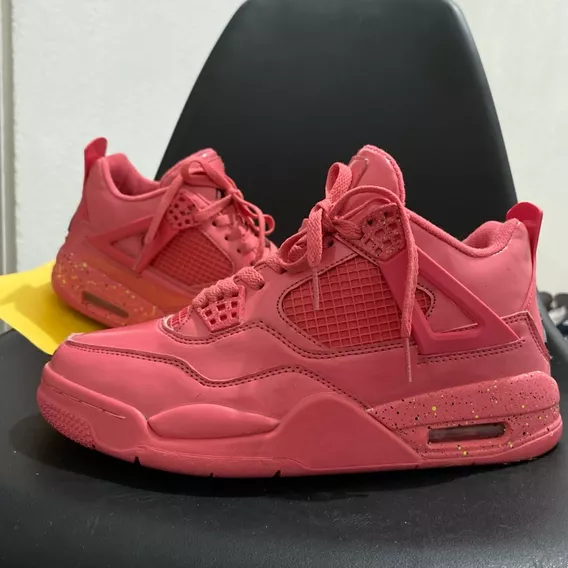 Tenis Air Jordan 4 Rosas Hot Punch