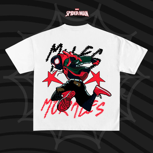 Playera Miles Morales Urban Spiderman