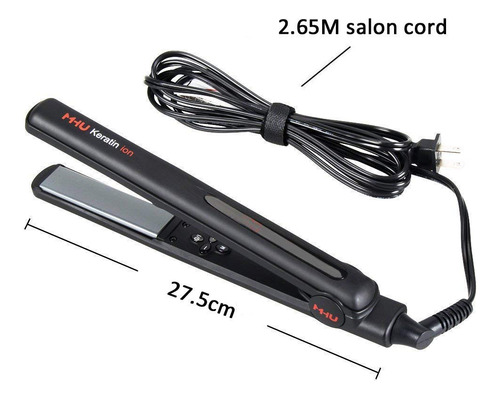 Mhu Hair Calor Instantaneo De 1 Pulgada, Placas Flotantes...