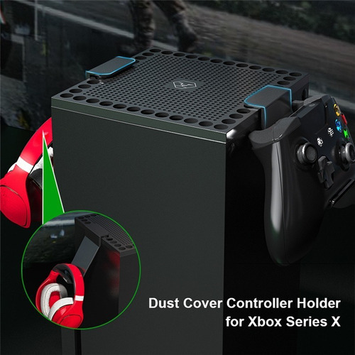 Funda Cubre Enfriamiento Polvo Para Xbox Series X Vertical