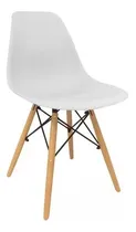 Comprar Silla De Living Eames Blanca Plástico Living Comedor