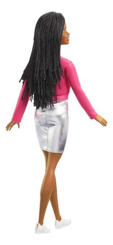 Muñeca Barbie Falda Metálica Brooklyn