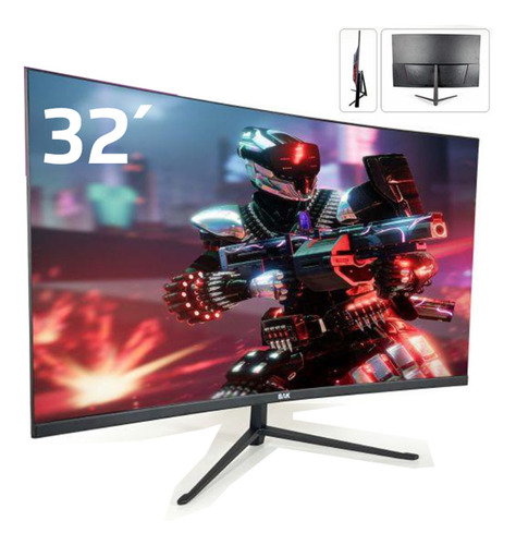 Monitor32 Gamer Curvo 1ms 1080 Full Hd Led 165hz Ultra Slim