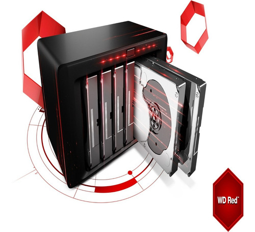 Imagen 3 de 3 de Disco Duro 6tb Western Digital Nas Servidor Wd60efzx