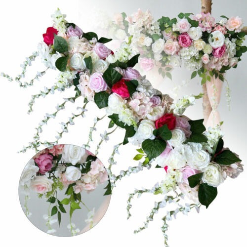 Artificial Flowers Row Large Exquisite Wedding Event Par Lvv