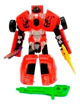 Comprar Autobot Transformer Bumblebee Robot Con Armas Realistico Color Rojo Personaje Auto Transformable En Robot