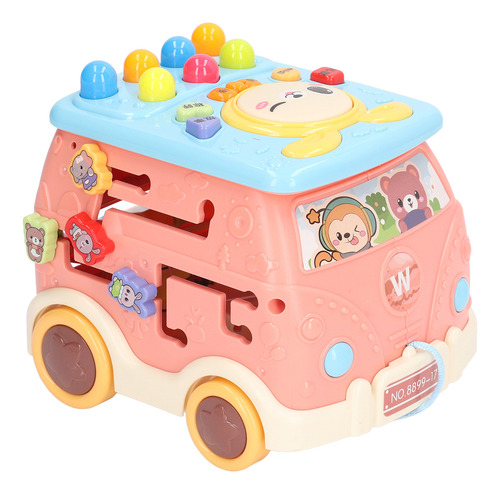 Music Activity Bus Baby Toy Beat A Mole Sonido Educativo