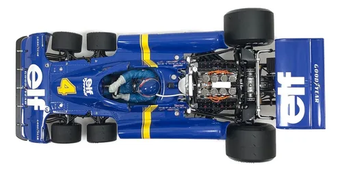 Exoto F1 1/18 Tyrrell P34 Swedish 1976 Patrick Depailler #4 Exoto F1 1/18 Tyrrell P34 Swedish 1976 Patrick Depailler #4