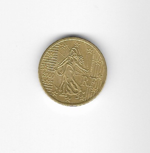 Ltc428. Coleccionable 50 Centavos Euro De Francia Del 2000.