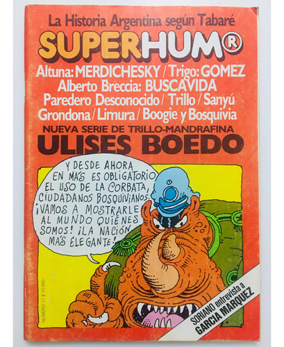 Revista Superhumor # 11 Noviembre 1981 (excelente) Ej2