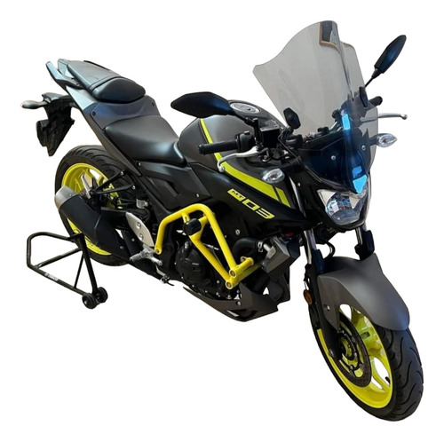 Defensa Lateral Delantera + Sliders Jpl Yamaha Mt 03