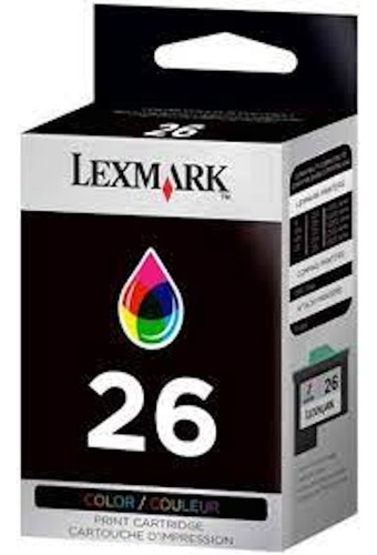 Cartucho Lexmark 26 Original Tricolor