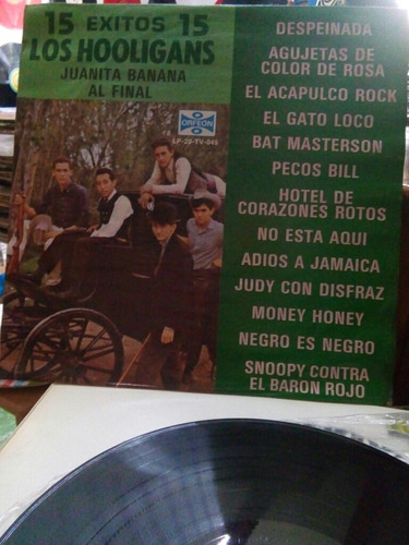 Los Hooligans Exitos Juanita Banana, Lp,vinyl,acetato.oferta