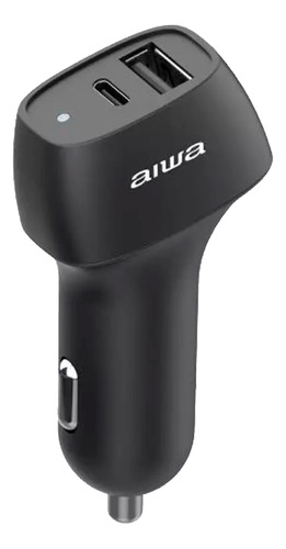 Cargador Para Carro Aiwa Usb A + Tipo C