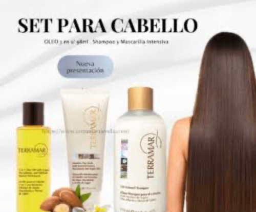 Set Terramar Cuidado Para El Cabello