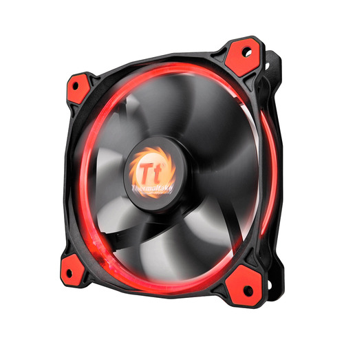 Ventilador Thermaltake Cl-f038-pl12re-a Riing 12 Led Red
