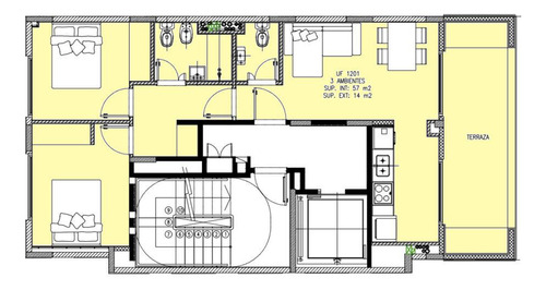 Venta Departamento De 3 Ambientes Con Balcón Terraza En Belgrano