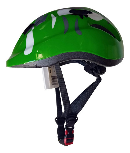 Casco Bicicleta Regulable Skate Niños Talle S Y M Verde Small