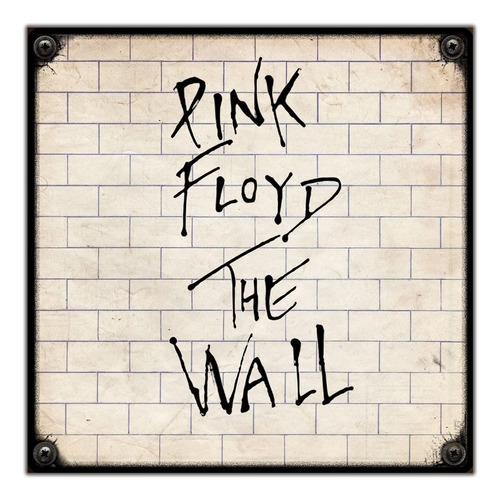 #09 - Cuadro Decorativo Vintage / Pink Floyd / The Wall!