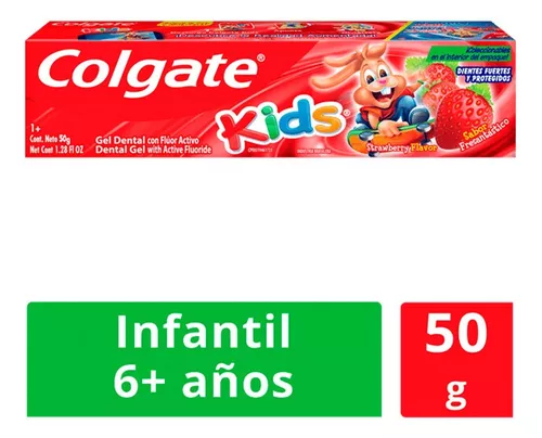 Pasta Dental Colgate® Zero Niños y Bebés Sabor Frutas Mixtas