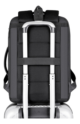 Mochila De Viaje Expandible Mochila Con Puerto Usb De 17/40l