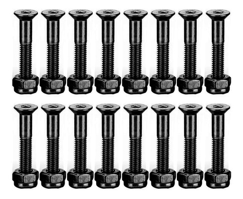 16 pcs 1 inch  tabla De Skate (hardware De Montaje Tornillo