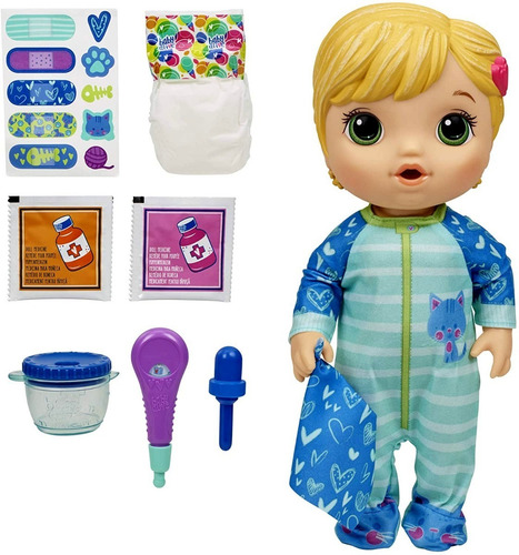 Imagem 2 de 4 de Boneca Bebê Baby Alive Menina Loira Doente Dodói Original