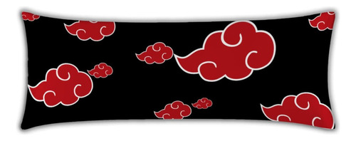 Cojin Almohada Larga Akatsuki Nubes Abrazable Anime 35x100cm