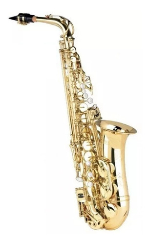 Saxo Alto Dorado California Gold Estuche Rigido Oriinal