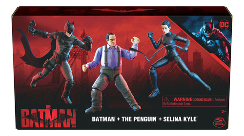 Pacote De 3 Batman Da Dc Comics Com 4 Exclusivas Selina Kyle