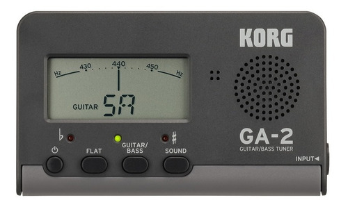 Afinador Compacto Korg Ga-2 Guitarra Baixo Violão 