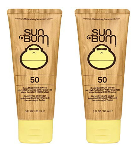 Protector Solar Sun Bum Original Spf 50 Loción De Protección