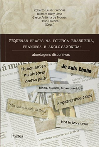 Libro Pequenas Frases Na Politica Brasileira, Francesa E Ang