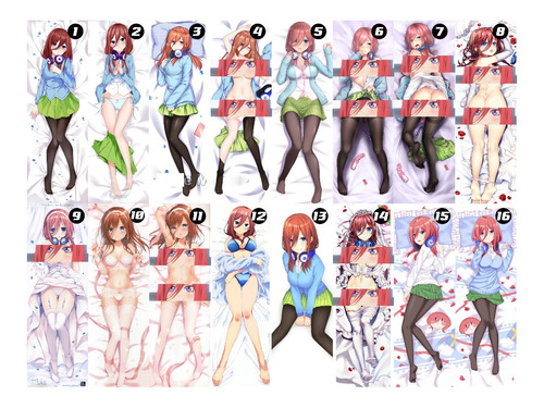 Dakimakura Go To Hanayome 2 Lados24x70 Solo Funda