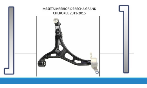 Meseta Inferior Derecha Grand  Cherokee 2011-2015