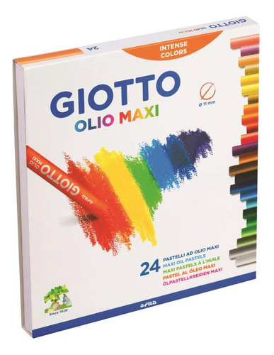 Pastel Al Oleo Giotto X 24u