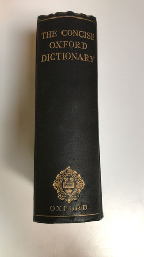 The Concise Oxford Dictionary